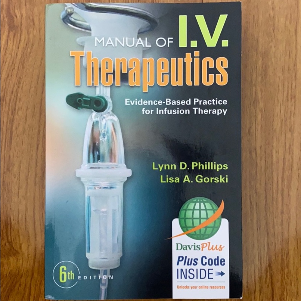 Manual of IV Therapeutics
